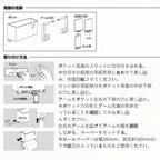 レック ラップ & ペーパーホルダー ホワイト (ラバーマグネット) 耐荷重2kg 海外製大型ロールペーパー対応